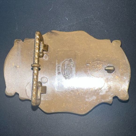 Vintage United States Marine Corps Collector Belt Buckle by Raintree - Picture 2 of 15